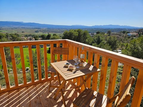 Hébergement 2 personnes - Cabane "Sainte-Victoire" vue panoramique