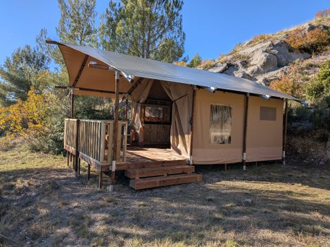 Lodge 5 personnes - Tente lodge safari