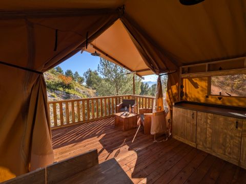 Lodge 5 personnes - Tente lodge safari