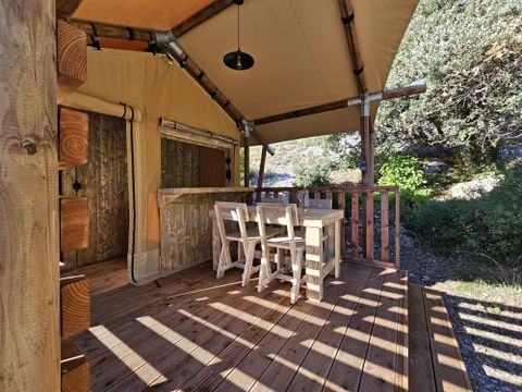 Lodge 4 personnes - Tente lodge safari