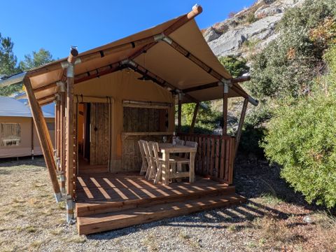 Lodge 4 personnes - Tente lodge safari
