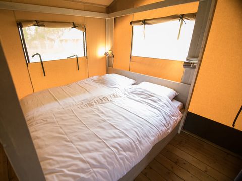 Tente en toile et en bois 5 personnes - Tente lodge - 5 personnes