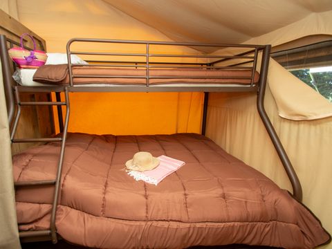 TENTE TOILE ET BOIS 5 personnes - Lodge sur pilotis Confort River View