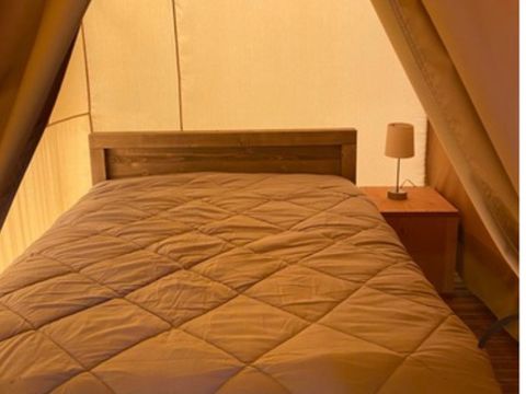 TENTE TOILE ET BOIS 4 personnes - Tente Safari