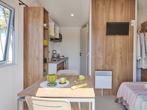 MOBILHOME 2 personnes - Mobil Home - Studio 1 chambre 2 pers.