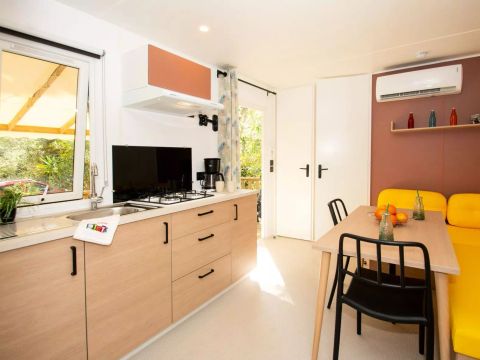 MOBILHOME 4 personnes - 3 Pièces 4 Personnes Climatisé