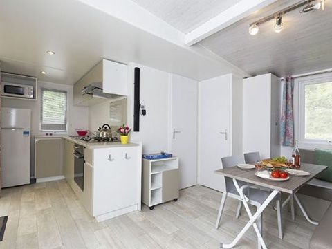 MOBILHOME 6 personnes - Comfort XL | 3 Ch. | 6 Pers. | Terrasse surélevée | Clim.