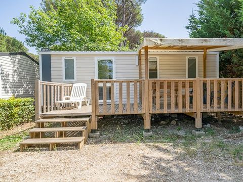 MOBILHOME 5 personnes - Classic | 2 Ch. | 5 Pers. | Terrasse surélevée | Clim.
