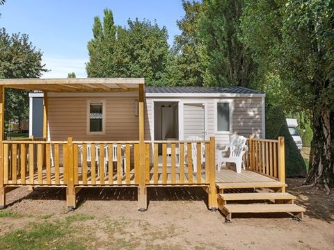 MOBILHOME 5 personnes - Mobil-home | Comfort | 2 Ch. | 5 Pers. | Terrasse surélevée | Clim.