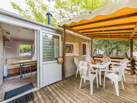 MOBILHOME 4 personnes - Mobil-home | Classic | 2 Ch. | 4 Pers. | Terrasse surélevée | Clim.