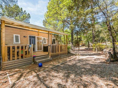 MOBILHOME 6 personnes - Mobil-home | Premium Exclusive | 3 Ch. | 6 Pers. | Terrasse Couverte | Clim. | TV