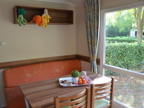 Mobilhome 4 personnes - Confort 25m² - 2 chambres - TV
