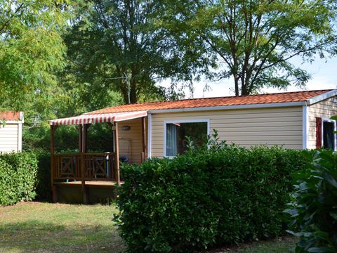 Mobilhome 4 personnes - Confort 25m² - 2 chambres - TV