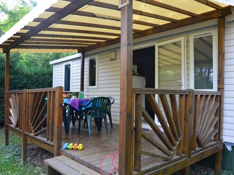Mobilhome 6 personnes - Confort 32m² - 3 chambres - TV
