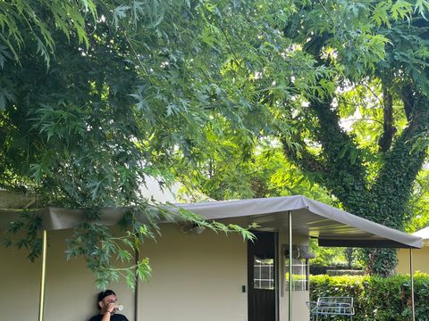 Bungalow toilé 4 personnes - Tentes Toilées Standard 25m² - 2 chambres - Sans sanitaire