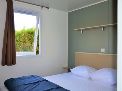 MOBILHOME 6 personnes - Mobile-home Premium 29m² - 2 chambres climatisation +TV + lave vaisselle 4 pers