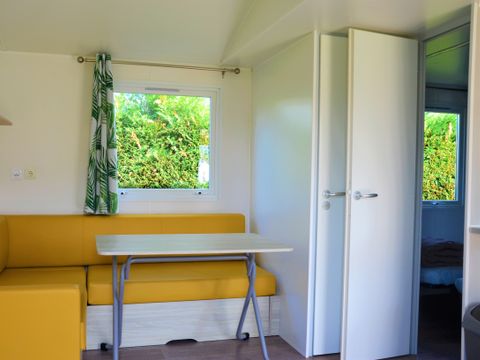 MOBILHOME 6 personnes - Mobile-home Premium 29m² - 2 chambres climatisation +TV + lave vaisselle 4 pers