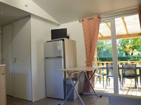 Mobilhome 6 personnes - Premium 33m² - CLIMATISÉ - 3 chambres - +TV - Lave vaisselle