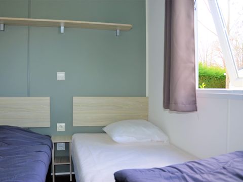 Mobilhome 6 personnes - Premium 33m² - CLIMATISÉ - 3 chambres - +TV - Lave vaisselle