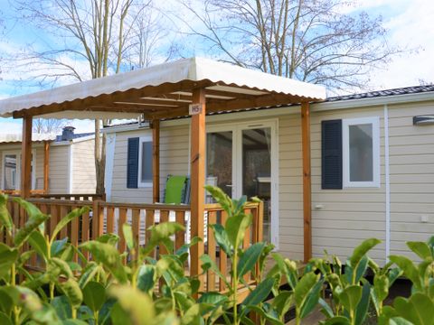 Mobilhome 6 personnes - Premium 33m² - CLIMATISÉ - 3 chambres - +TV - Lave vaisselle