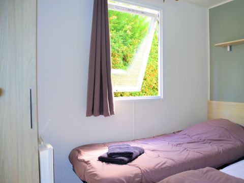 Mobilhome 6 personnes - Premium 33m² - CLIMATISÉ - 3 chambres - +TV - Lave vaisselle