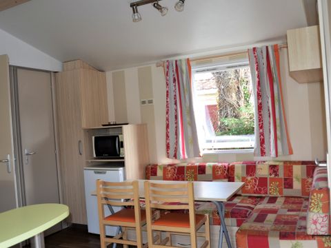 Mobilhome 4 personnes - Confort 29m² - 2 chambres - TV