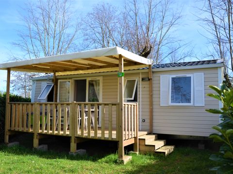 Mobilhome 6 personnes - Premium 32m² - CLIMATISÉ - 3 chambres - TV