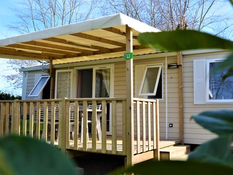 Mobilhome 6 personnes - Premium 32m² - CLIMATISÉ - 3 chambres - TV