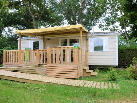Mobilhome 4 personnes - Confort 35m² - 2 chambres - TV - Adapté aussi pour pers à mobilité réduite