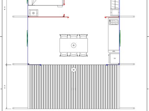 Tente en toile et en bois 6 personnes - Tente Woodlodge Confort Family 34m² - 3 chambres - Sans sanitaire