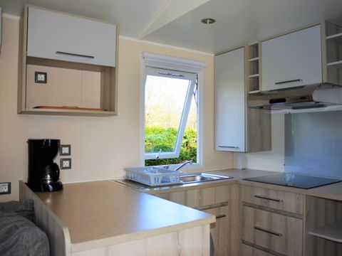 MOBILHOME 6 personnes - Mobile-home Premium 40m² CLIMATISÉ 3 chambres + 2 Salles De Bain + TV + Lave Vaisselle + Plancha 6/8 pers