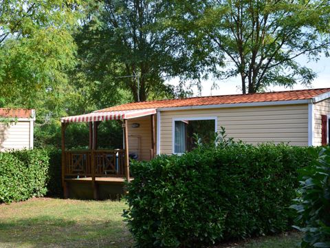 MOBILHOME 4 personnes - Confort 25m² CLIMATISÉ 2 chambres + TV