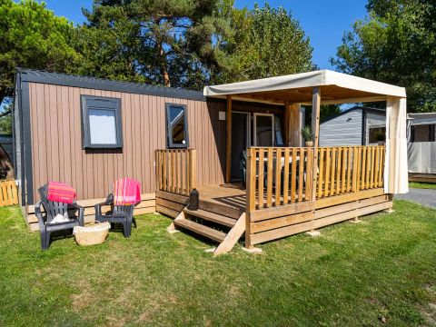 Mobilhome 6 personnes - Cottage - 4 Pièces - TV - Lave-vaisselle - Climatisé