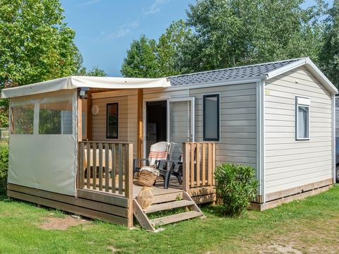 Mobilhome 5 personnes - COTTAGE - 2 chambres - CLIM - TV