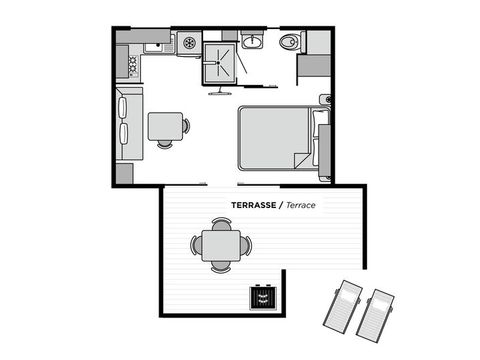 Mobilhome 2 personnes - Otello Sabia SIGNATURE.