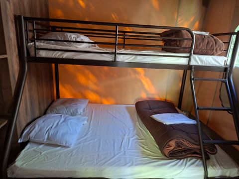 Tente en toile et en bois 7 personnes - Tente Lodge KENYA