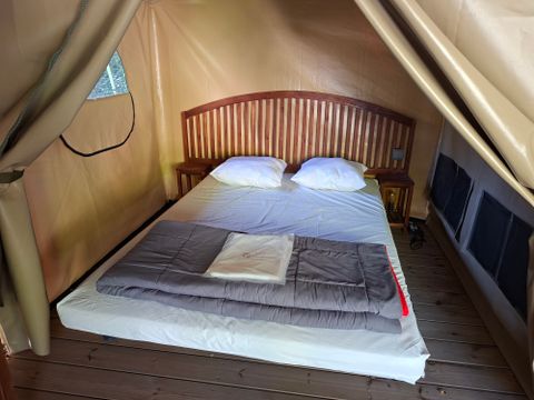 Tente en toile et en bois 5 personnes - Tente Lodge BALI