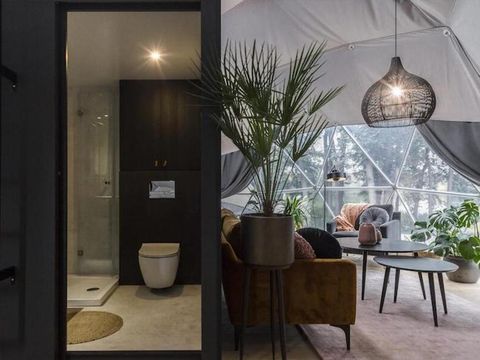 Hébergement 4 personnes - Bulle Insolite et SPA Premium Sérénité