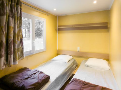 Bungalow 3 personnes - Bois 18m² / 2 chambres / sans sanitaires