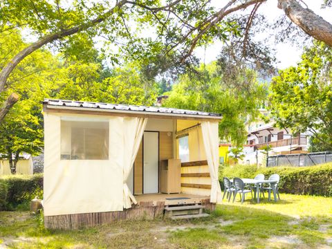 Bungalow toilé 4 personnes - 2 chambres / sans salle de bain