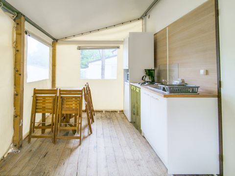 Bungalow toilé 4 personnes - 2 chambres / sans salle de bain