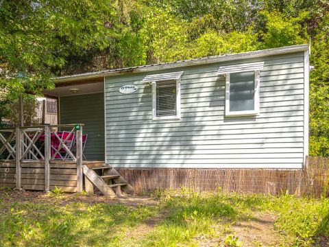 MOBILHOME 2 personnes - Confort 25m² / 1 chambre / clim