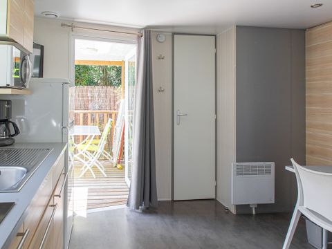 MOBILHOME 2 personnes - Confort 25m² / 1 chambre / clim