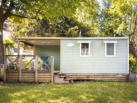MOBILHOME 2 personnes - Confort 25m² / 1 chambre / clim