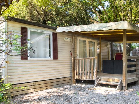 MOBILHOME 4 personnes - Double 33m² / 2 chambres / 2 salles d'eau / clim