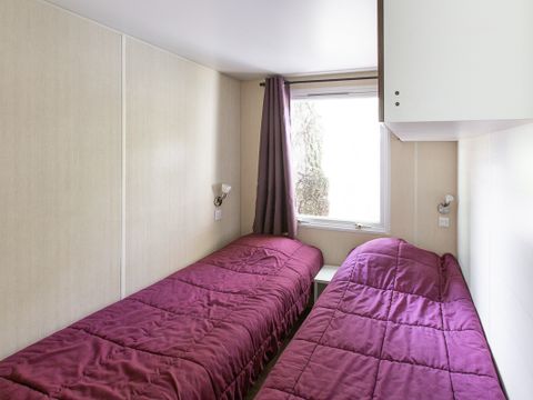 MOBILHOME 4 personnes - Double 33m² / 2 chambres / 2 salles d'eau / clim