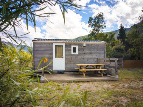 Bungalow 3 personnes - Bungalow Bois 18m² - sans sanitaire