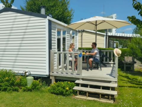 MOBILHOME 2 personnes - Cahita Standard 17.8m² (1 chambre) + TV + Terrasse