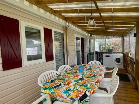 MOBILHOME 6 personnes - MOBILHOME LF 24 - 3 CH - 40 m2 - 6 pers