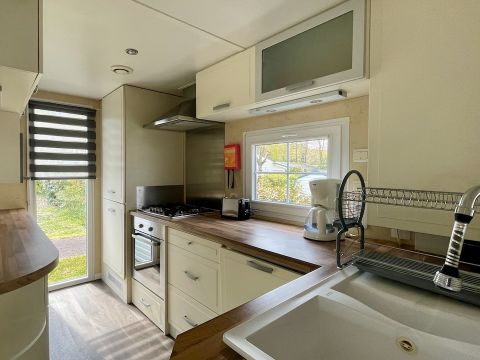 MOBILHOME 6 personnes - MOBILHOME LF 42 - 2 CH - 43 m2 - CLIM - LV - LL - 6pers.